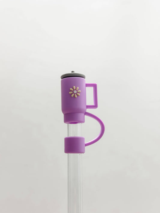 Straw Cover 10MM "Purple Cup"